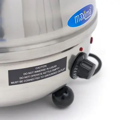 Maxima Ohřívač polévek - 10 L - Vyjímatelná vnitřní nádoba - Nerezová ocel - s drážkou na naběračku |  09306100