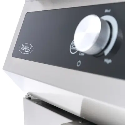 Maxima Indukční wok vařič 700 - Ø28cm - 5000W - se stojanem |  09371300