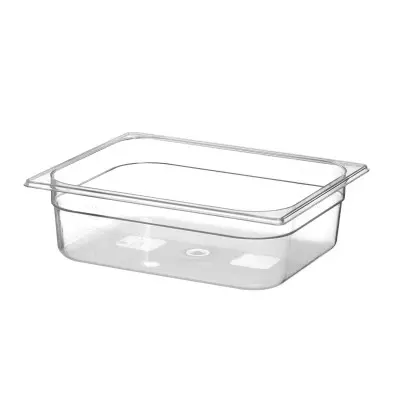 Kontejner GN 1/2 polykarbonát, HENDI, Profi Line, GN 1/2, 6,5L, Průhledná, 325x265x(H)100mm | 861424