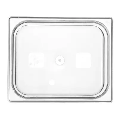Kontejner GN 1/2 polykarbonát, HENDI, Profi Line, GN 1/2, 6,5L, Průhledná, 325x265x(H)100mm | 861424