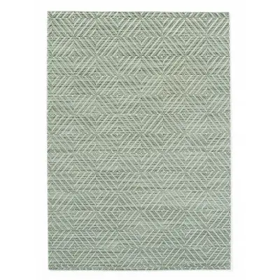 Prostírání, geometrický vzor - sada, HENDI, Zelená, 6 ks, 450x300mm | 597934