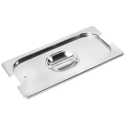 Víko gastronádoby se silikonovým těsněním a výřezem pro ucha, HENDI, Profi Line, GN 1/4, xmm | 715140
