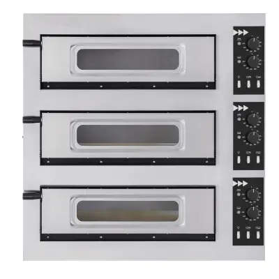 Pec na pizzu 3-stupňová basic 3/50 glass and light, Prismafood, 400V/1200W, 915x690x(H)900mm | 201046