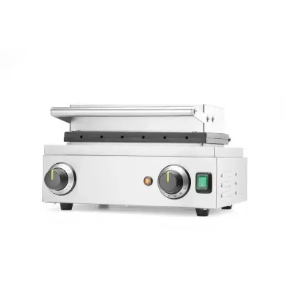 Vaflovač na kukuřičné psíky, HENDI, 230V/1550W, 390x378x(H)229mm | 212189