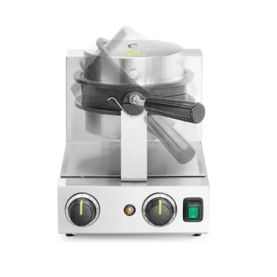 Rotační vaflovač Bubble Waffle, HENDI, 220-240V/1500W, 255x560x(H)318mm | 212196