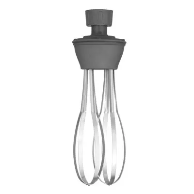 Sada: Tyčový mixér 350 s regulací rychlosti + šlehací metla + nástěnný stojan, HENDI, Kitchen Line, Černá, 230V/350W, 110x324x