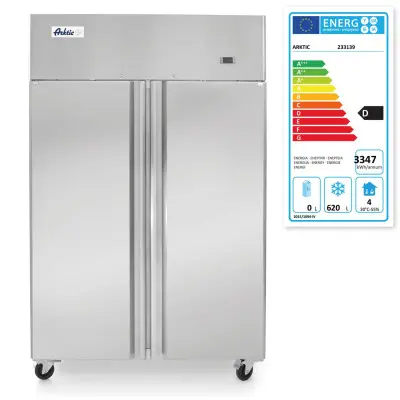 Mraznička se 2 dveřmi 900L, Arktic, Profi Line, 230V/750W, 1200x740x(H)1950mm | 233139
