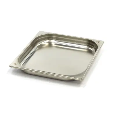 Maxima Gastroška 2/3 GN - hloubka 4 cm - 32,5 x 35,4 cm - nerezová ocel |  09367564
