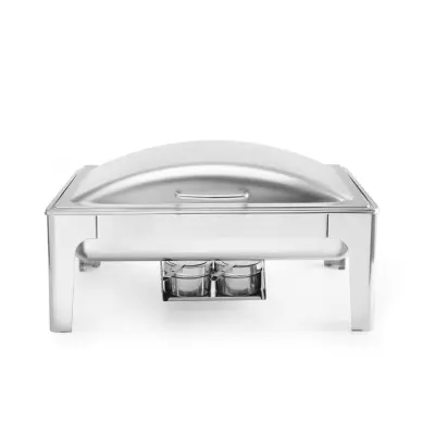 Chafing GN 1/1 saténový vzhled, HENDI, Profi Line, 9L, 570x430x(H)290mm | 470251