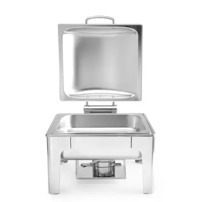 Chafing GN 2/3 saténový vzhled, HENDI, Profi Line, 6L, 395x430x(H)290mm | 470275