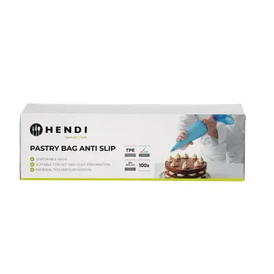 Protiskluzové sáčky na pečivo, HENDI, Modrá, 100 ks, 515x280mm | 557303