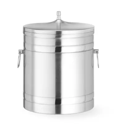 Box na led s dvojitými stěnami, BarUp, 5L, Stříbrná, 200x(H)230mm | 594704