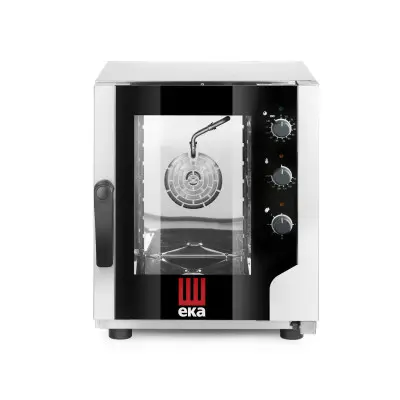 Konvektomat - Evolution Next 5 x GN 2/3, elektrická, s přímým stříkáním, s elektromechanickým ovládáním, Tecnoeka, Evolution,