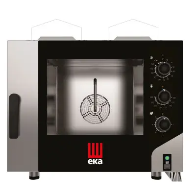 Konvektomat Millennial Smart Bakery, 4x600x400 mm - ovládaná elektromechanicky, plynová, Tecnoeka, 230V/300W, 9,3kW, 850x1041x