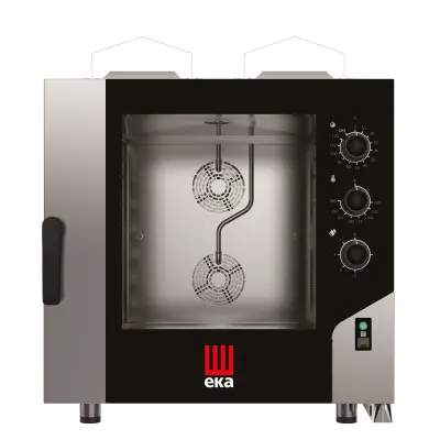 Konvektomat Millennial Smart Bakery, 6x600x400 mm - ovládaná elektromechanicky, plynová, Tecnoeka, 230V/500W, 13,5kW, 850x1041x