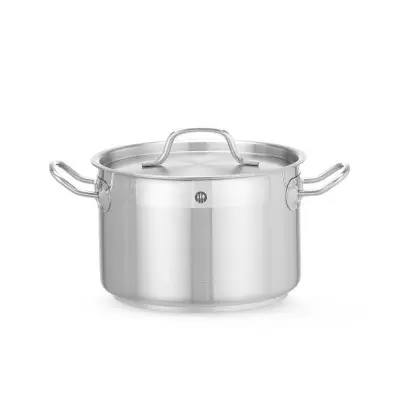 Střední hrnec s pokličkou, HENDI, Profi Line, 4L, 200x(H)130mm | 831205