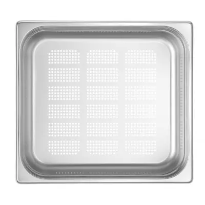 Kontejner GN 2/3 perforovaný, HENDI, Profi Line, GN 2/3, 9L, (H)100mm | 802328