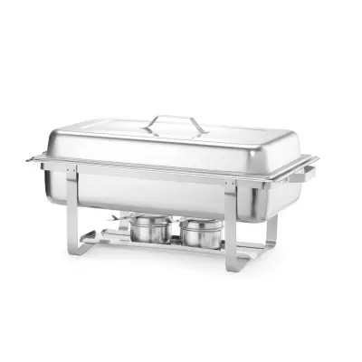 Chafing GN 1/1, HENDI, Kitchen Line, 9L, 2 ks, 600x358x(H)295mm | 472613