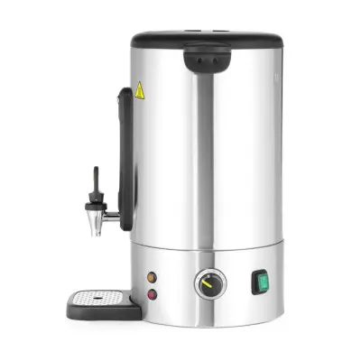 Kotel na horké nápoje UNIQ, HENDI, designed by Robert Bronwasser, 16L, Stříbrná, 220-240V/1650W, 357x380x(H)502mm | 211427