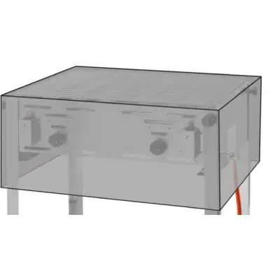 Ochranný kryt, HENDI, Grill- / Roast- Master Maxi 154717 154878, 720x560x(H)360mm | 144923