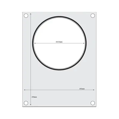 Těsnicí matrice pro těsnicí stroj , HENDI, na polévkovou misku ø165 mm | 805619
