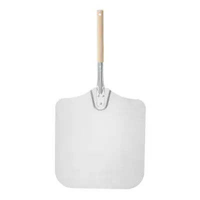 Lopatka na pizzu s krátkou rukojetí, hranatá, HENDI, 355x710mm | 618042