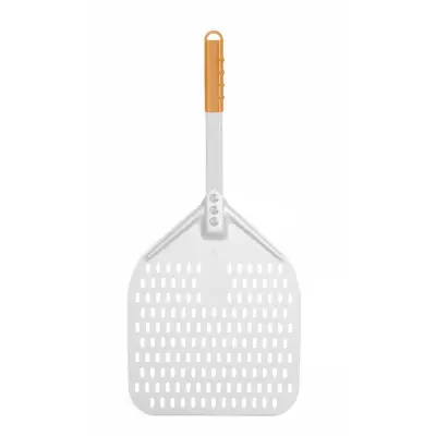 Lopatka na pizzu s perforací a krátkou rukojetí, čtvercová, HENDI, 300x660mm | 618073