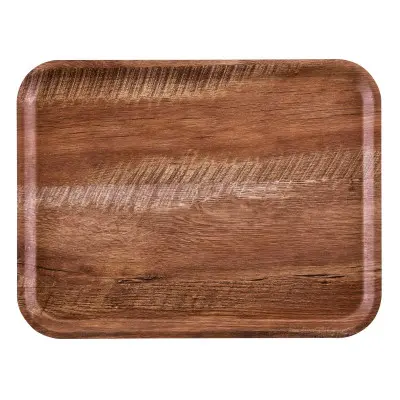 Servírovací tác Capri, Cambro, hnědý dub, Dřevo, 370x530mm | CA3753E87