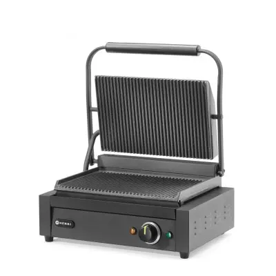 Kontaktní gril, HENDI, 230V/2200W, 430x375x(H)216mm | 263617