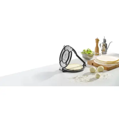 Litinový lis na tortilly, HENDI, 255x200x(H)110mm | 611050