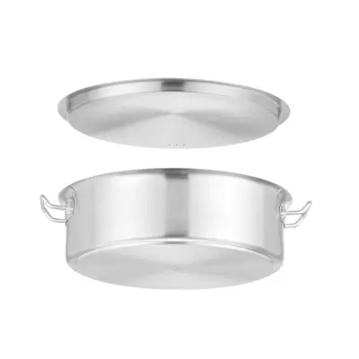 Pečicí nádoba s víkem, HENDI, 10,8L, 360x(H)139mm | 836521