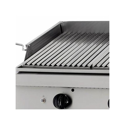 Maxima Gril na lávový kámen - plynový - dvojitá jednotka - hloubka 70 cm |  09398000
