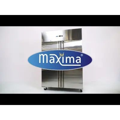 Maxima Mrazící skříň 1200 l - 6 nastavitelných polic - včetně 6 x GN 2/1 - na kolečkách |  09400015