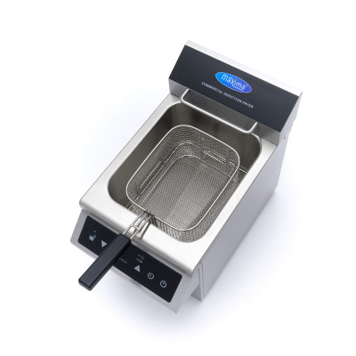 Maxima Fritéza - 8 l - 1 koš - indukční - s vypouštěcím kohoutkem |  09371090