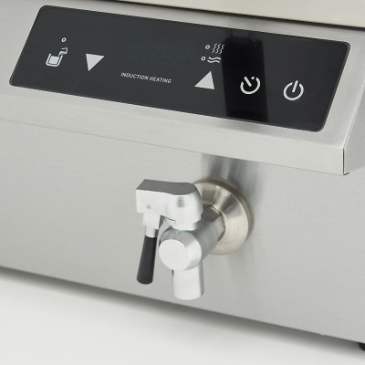 Maxima Fritéza 2 x 8 l s vypouštěcím kohoutkem - indukce - dvojitý koš |  09371095