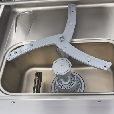 Maxima Myčka nádobí s odsavačem par - 50x60cm - s oplachovým a mýdlovým čerpadlem - 400V |  09240140