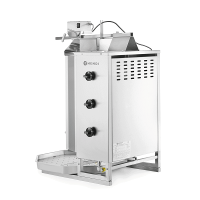 Plynový gril na kebab, HENDI, Profi Line, 9,75kW, 470x550x(H)960mm | 143087
