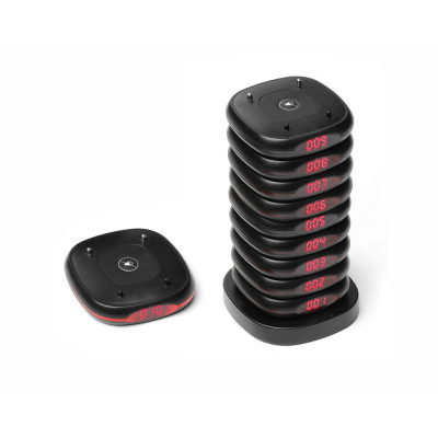 Restaurační pagery - sada 10 ks., HENDI, 80x80x(H)100mm | 201640