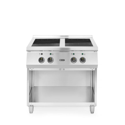 Indukční vařič se 4 varnými deskami, HENDI, 400V/17000W, 800x720x(H)854mm | 237687