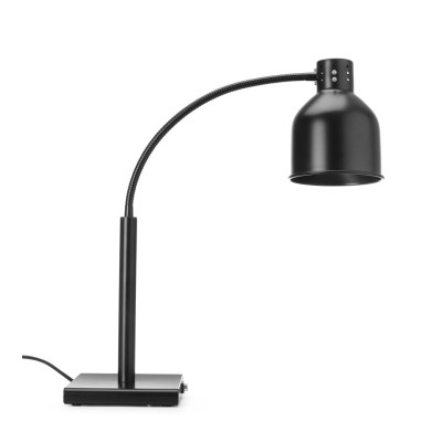 Pružná tepelná lampa , HENDI, Černá, 220-240V/250W, 268x200x(H)660mm | 273838