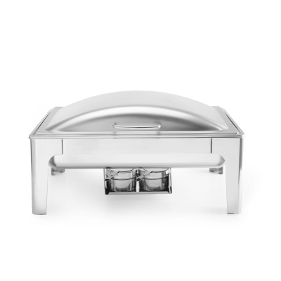 Chafing GN 1/1 saténový vzhled, HENDI, Profi Line, 9L, 570x430x(H)290mm | 470251