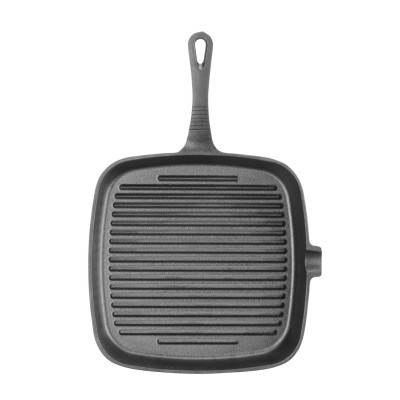 Litinová grilovací pánev, HENDI, 230x230x(H)25mm | 629932