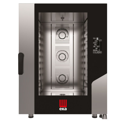 Konvektomat Millennial Black Mask , 10 × 600 × 400 mm - elektronicky řízený, elektrický, Tecnoeka, 400V/15500W, 850x1035x