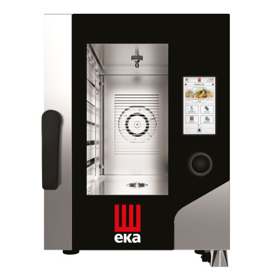 Konvektomat Millennial Gastro Compact 6×GN 1/1 konvektomat s dotykovým displejem - elektrický řízený, Tecnoeka, 400V/7800W,