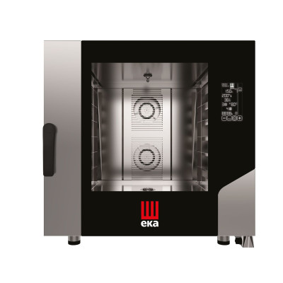 Konvektomat Millenial Black Mask Bakery 6× 600×400 mm, elektrická, Tecnoeka, 400V/10400W, 850x1035x(H)850mm | MKF664BM