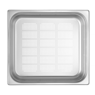 Kontejner GN 2/3 perforovaný, HENDI, Profi Line, GN 2/3, 9L, (H)100mm | 802328