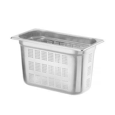 Kontejner GN 1/3 perforovaný, HENDI, Profi Line, GN 1/3, 7,8L, (H)200mm | 802502