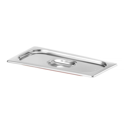 Víko pro nádoby GN se silikonovým těsněním, HENDI, Profi Line, GN 1/3, 325x176mm | 802632