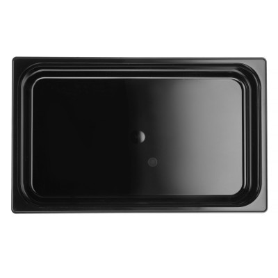 Kontejner GN 1/1 černý polykarbonát, HENDI, Profi Line, GN 1/1, 21L, Černá, 530x325x(H)150mm | 862216