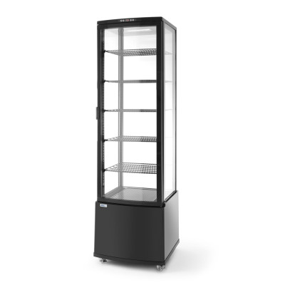Chlazená skříň displeje, 270 l, Arktic, Černá, 230V/290W, 556x526x(H)1913mm | 233290